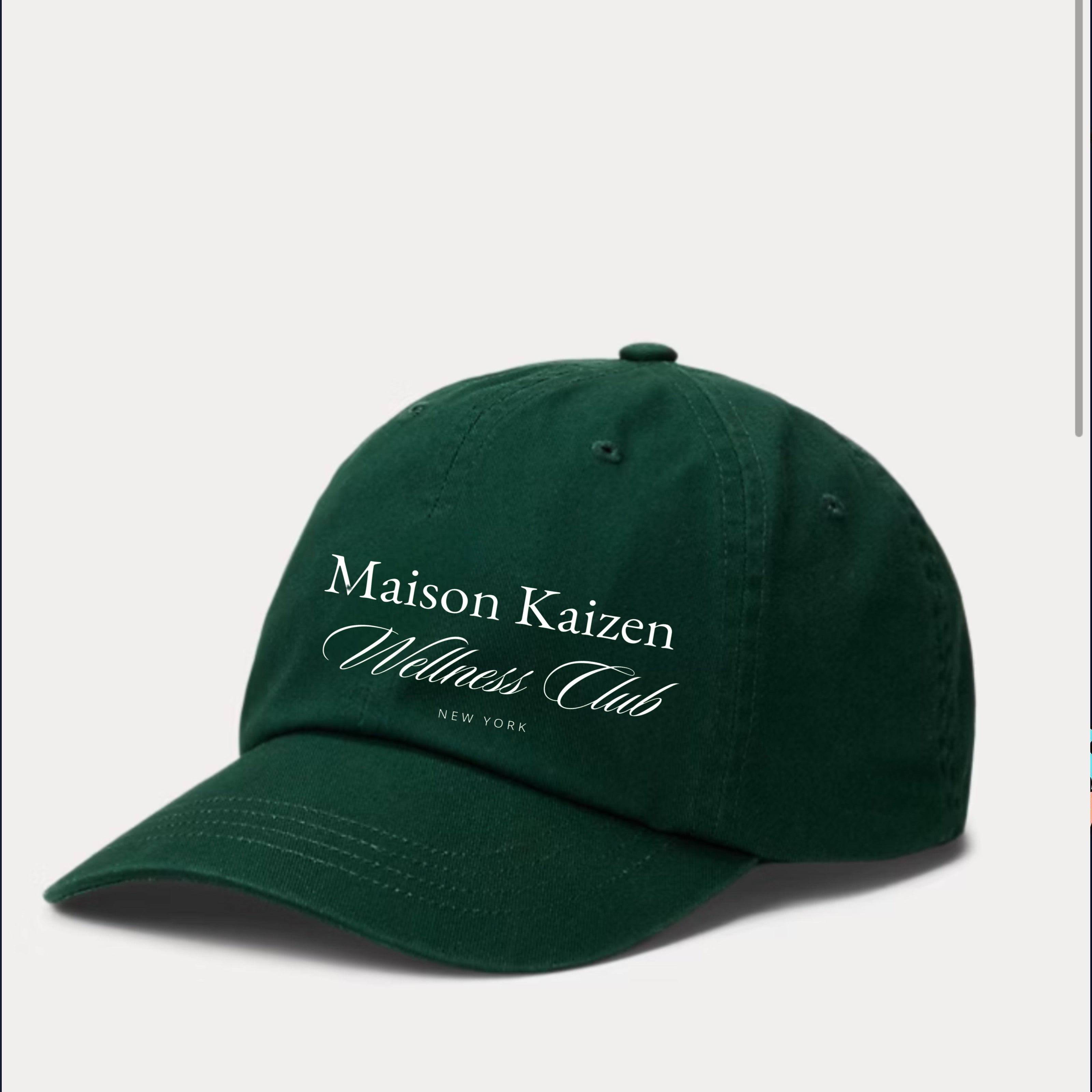Maison Kaizen wellness club hat